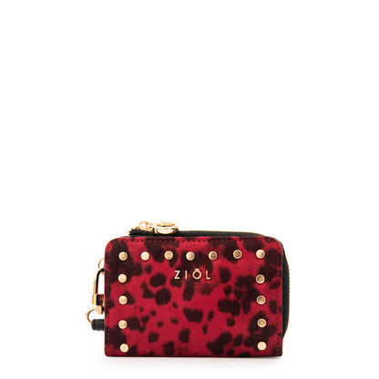 Billetera flopa pequeña rojo