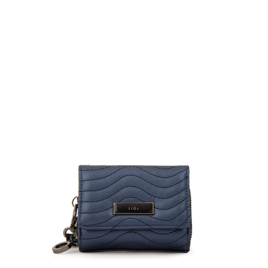 Billetera kilian grande azul oscuro