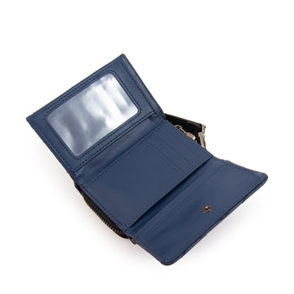 Billetera kilian grande azul oscuro