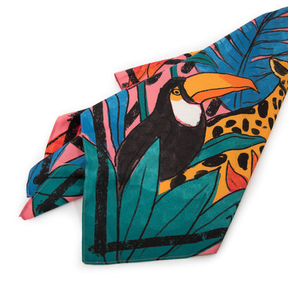 Pañuelo portobelo rosa viejo