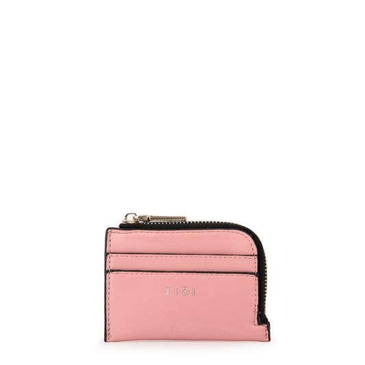 Tarjetero aura pequeña rosado