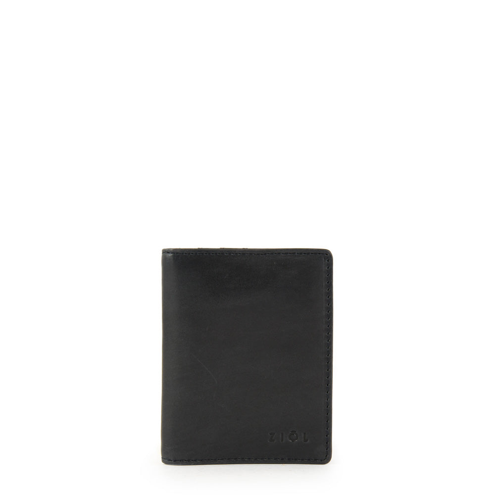 Tarjetero con ventana mediana gaspar azul