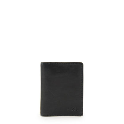 Tarjetero con ventana mediana gaspar azul