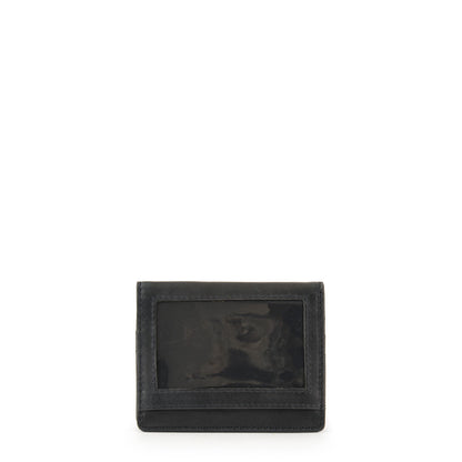 Tarjetero con ventana mediana gaspar azul