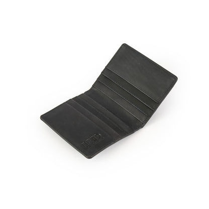 Tarjetero con ventana mediana gaspar azul