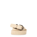 Cinturon emily blanco crudo