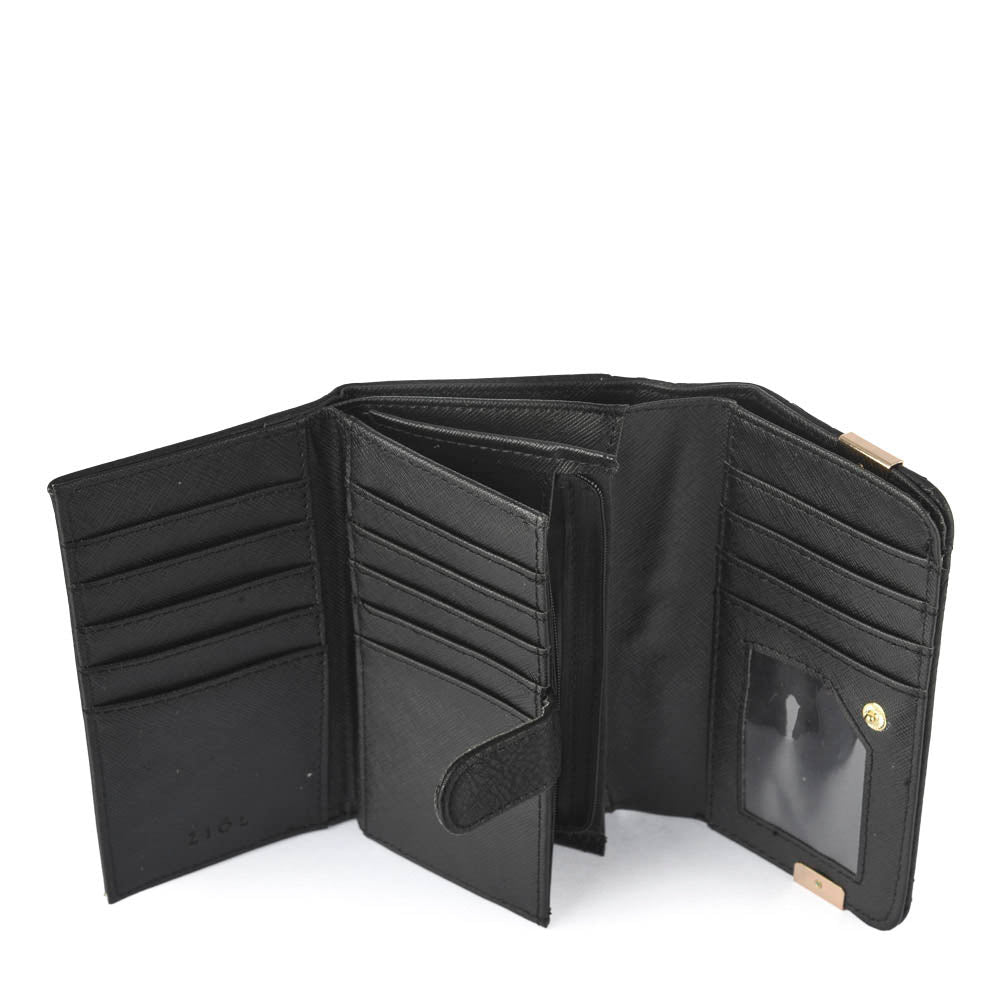 Billetera acordeon pinu negro