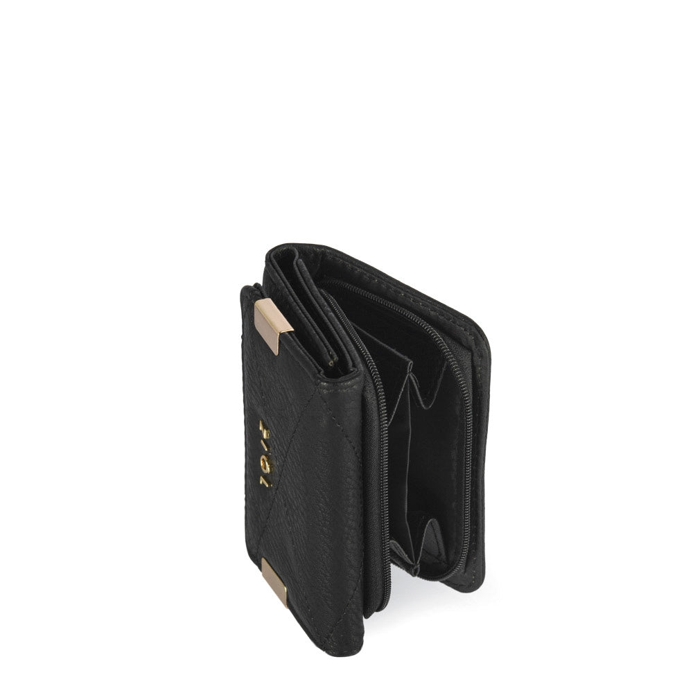 Billetera pequeña pinu negro